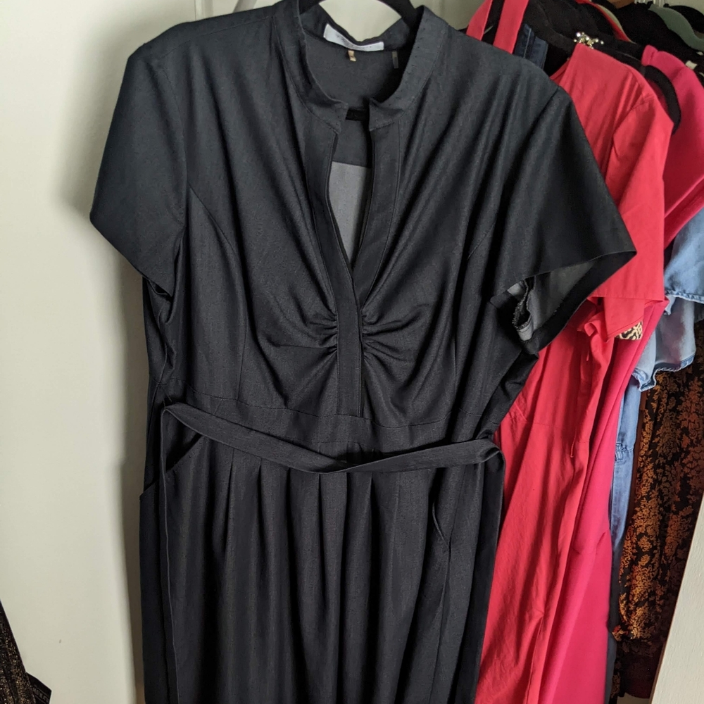 Tahari | A-line Dress with Pockets